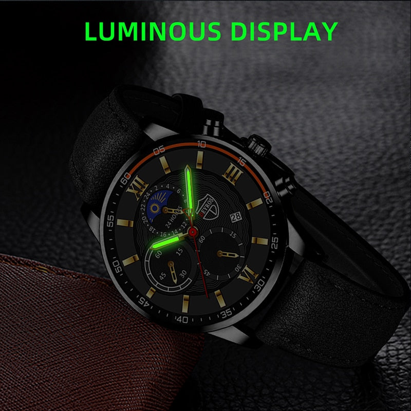 Sports Watches Leather Bracelet