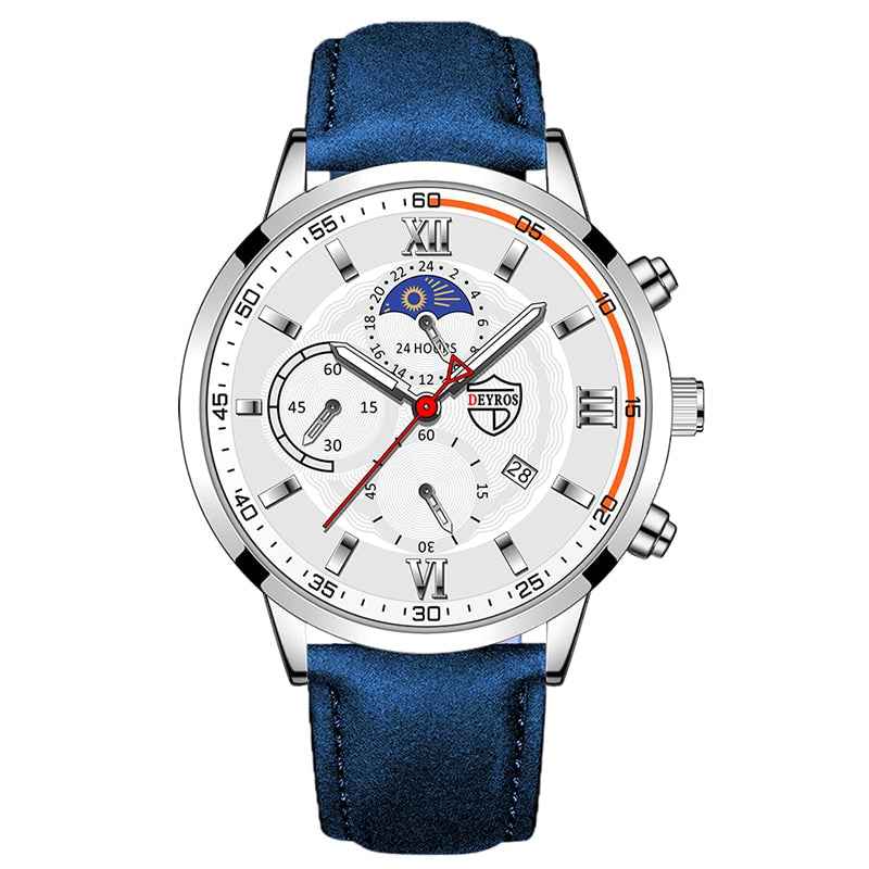 Sports Watches Leather Bracelet