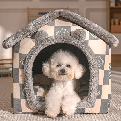 Pet House Kennel Bed