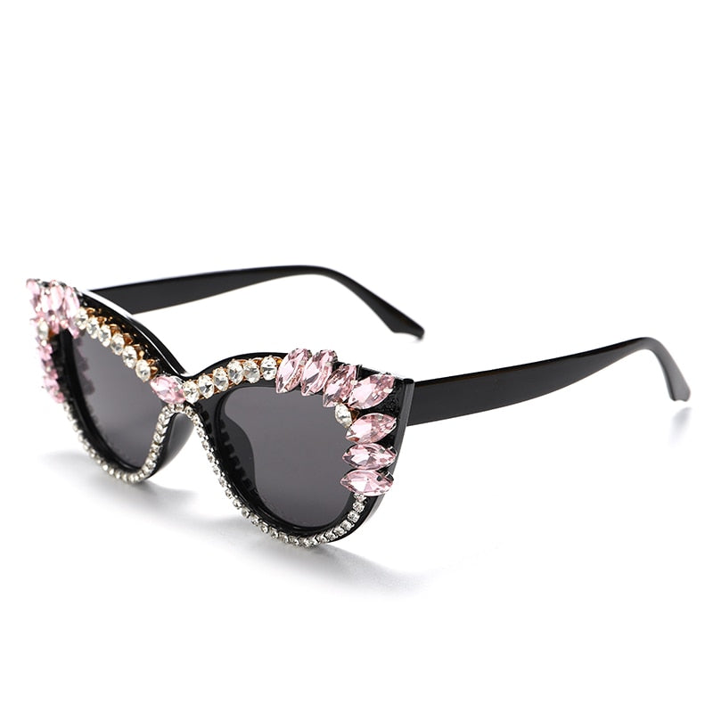 Cat Eye Diamond Sunglasses