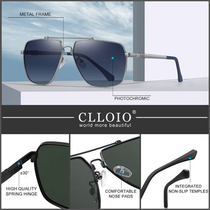 CLLOIO Titanium Alloy Sunglasses