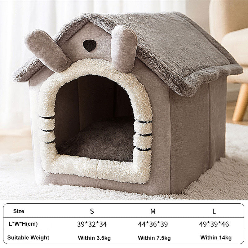 Pet House Kennel Bed