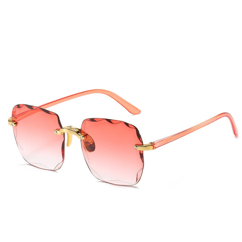 Neue randlose Sonnenbrille mit Verlaufsgläsern