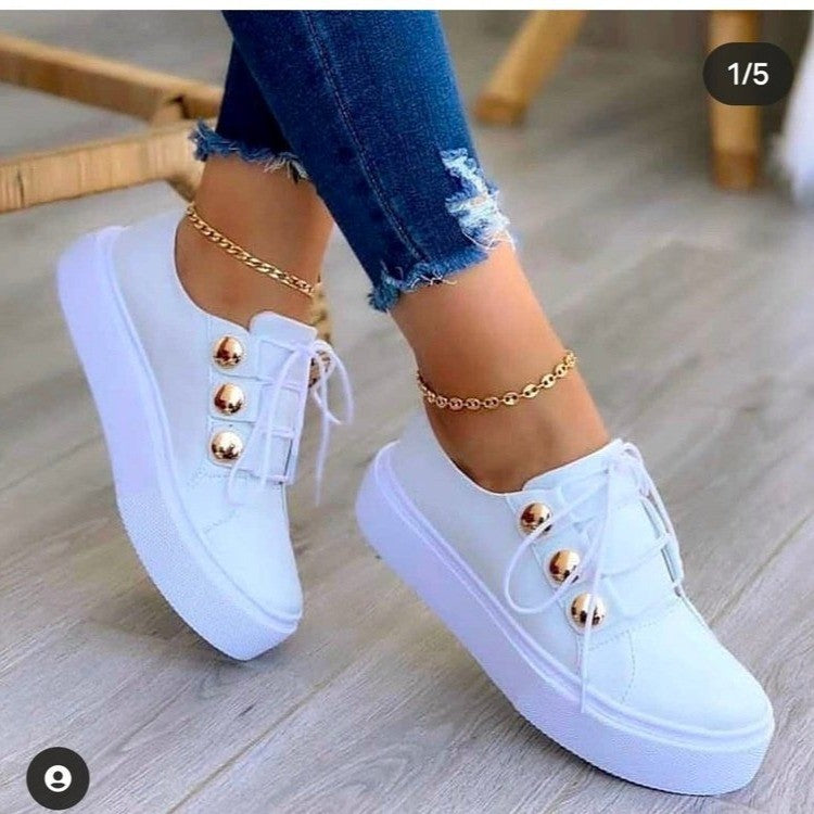 Mode Runde Schuhe