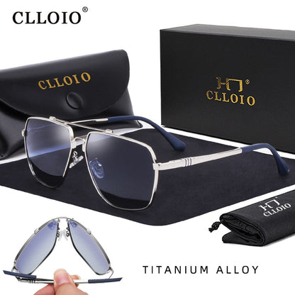 CLLOIO Titanium Alloy Sunglasses